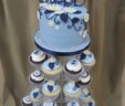 Wedding Bell Blue Cupcakes