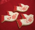 Christmas Dove Cookies