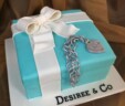 Tiffany Box Cake
