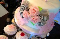 21st Birthday Cake & Cupcakes