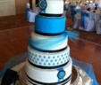 Diamond Buckle Wedding Cake