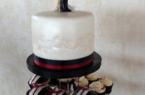Mr & Mrs Smith Wedding Cake
