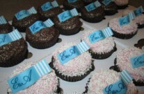 Wedding Initial Cupcakes