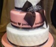 Debby’s Classic Pink Wedding Cake