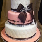 Debby's Classic Pink Wedding Cake