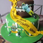 Packer Fan Cake