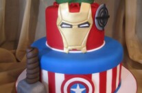 “The Avengers” Grooms Cake
